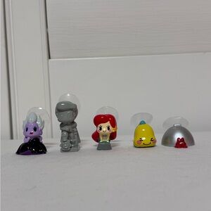 Tokyo DisneySea Little Mermaid Mini Figurines Window Clingers/Suction Toys RARE